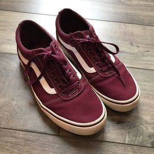 Old Skool Maroon Vans